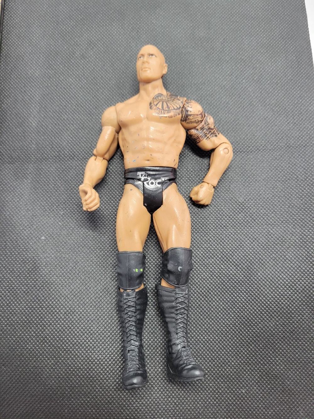 WWE Mattel 2011 Dwayne Johnson The Rock Wrestling 7" Action Figure
